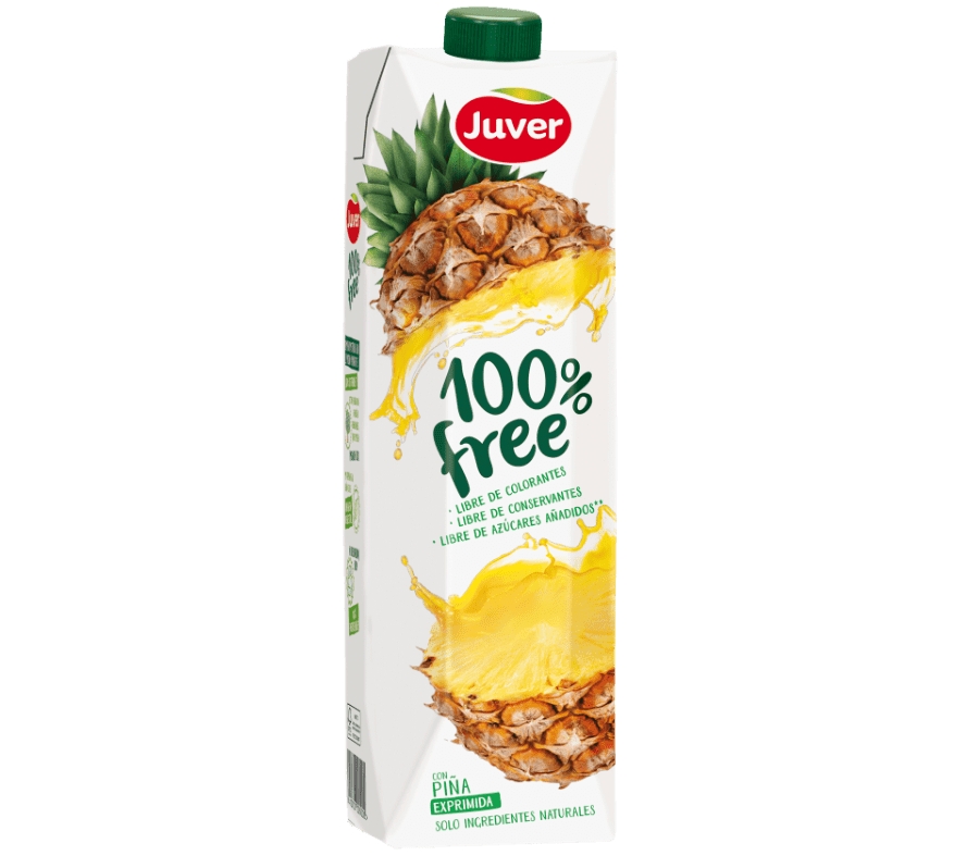 zumo de piña Juver en Aldi