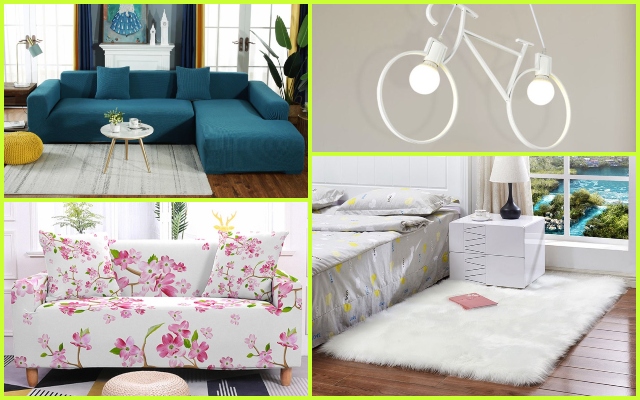 Alfombras, lámparas y fundas de sofá preciosas de AliExpress para renovar tu hogar por muy poco dinero