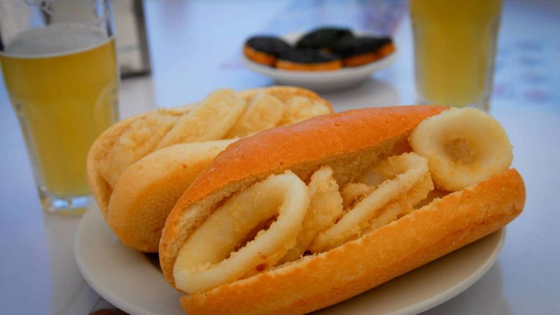 Bocadillo de calamares