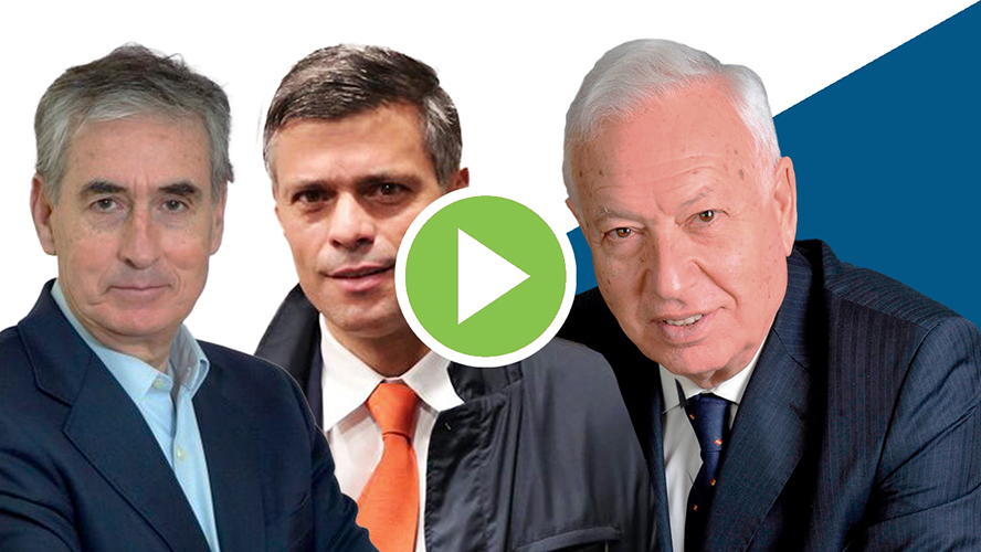 Leopoldo López, García-Margallo y Jáuregui: Por un futuro democrático para Venezuela
