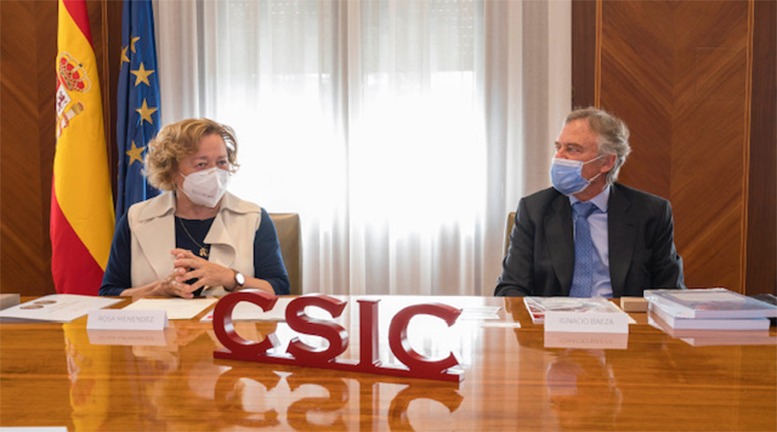 El CSIC agradece a Fundación Mapfre su contribución frente al covid