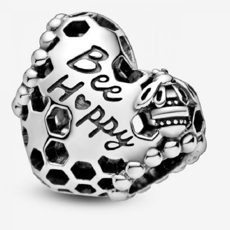 Pandora: 10 abalorios de plata maravillosos por menos de 30 euros en su web 7 Merca2.es abalorio corazon panal