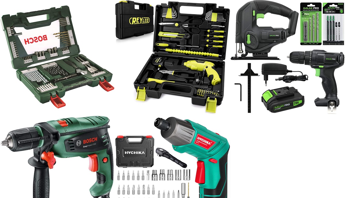 Bosch y más: maletines de herramientas y herramientas eléctricas de Amazon perfectos para los más manitas
