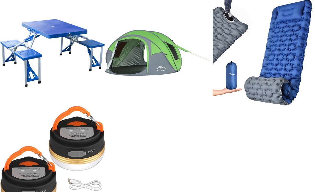 Tiendas de campaña y accesorios de camping de oferta en Amazon para acampar y disfrutar de la naturaleza