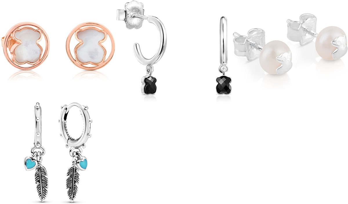 Pendientes preciosos de Pandora y Tous a precios muy asequibles en Amazon