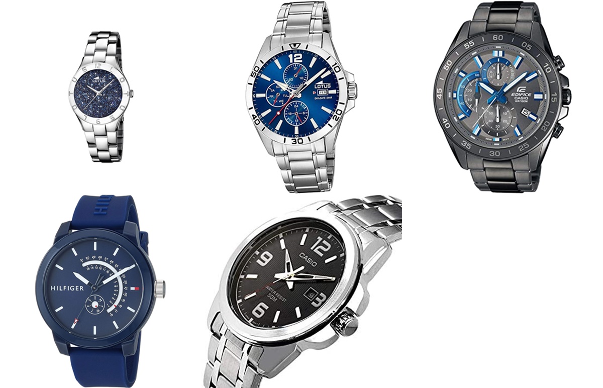 Lotus, Casio y otros relojes de primeras marcas al mejor precio en Amazon