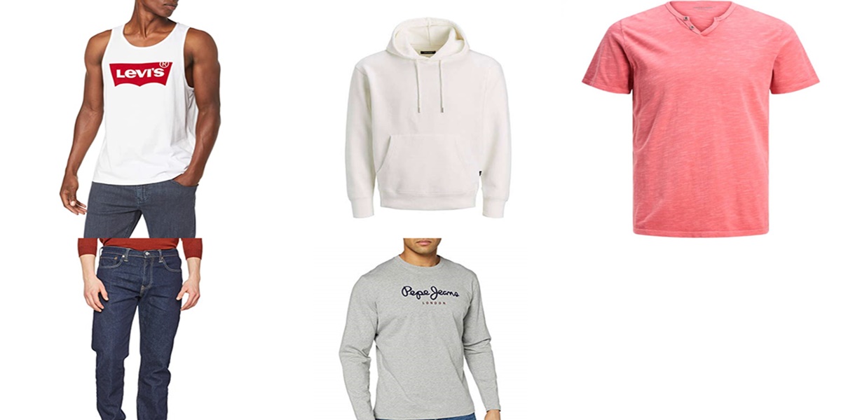 Jack & Jones, Pepe Jeans y Levi’s: mejores ofertas en ropa masculina en Amazon