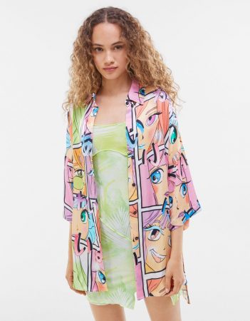 Bershka: blusas originales y coloridas para vestir en época de calor 1 Merca2.es moda primavera bershka
