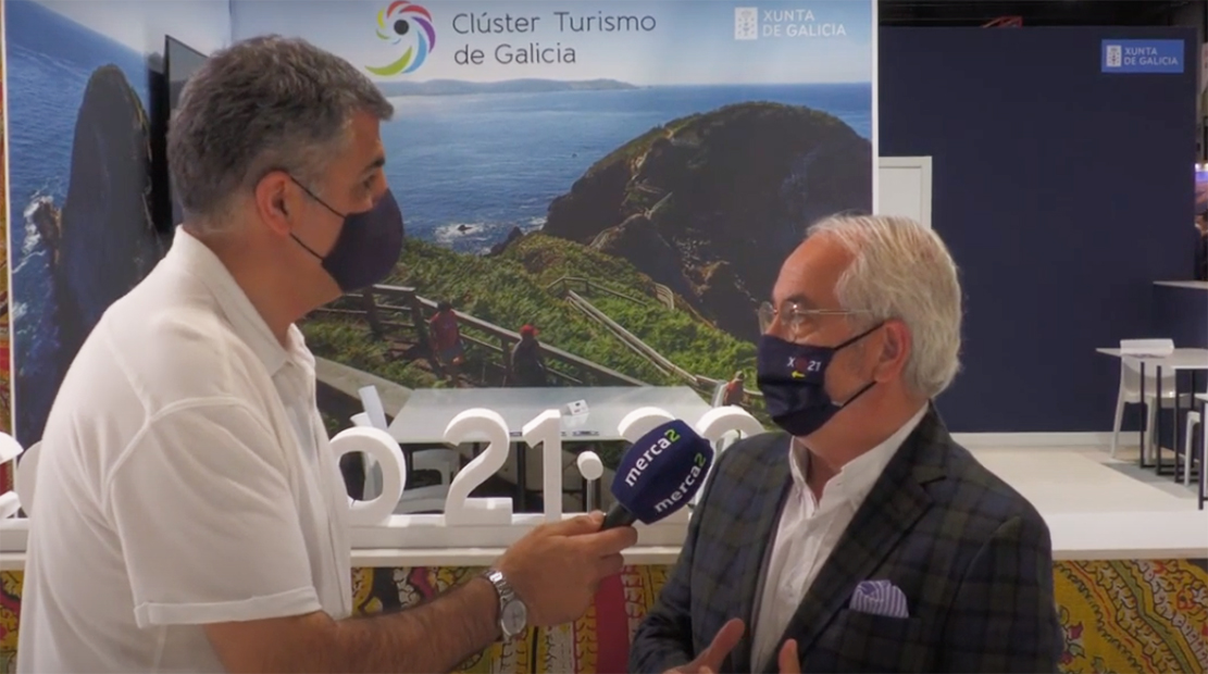 Jesús Picallo (Clúster de Turismo de Galicia: “Tendremos un año 2022 con Xacobeo y con el Ave en Galicia”