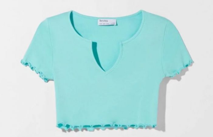 camiseta bershka