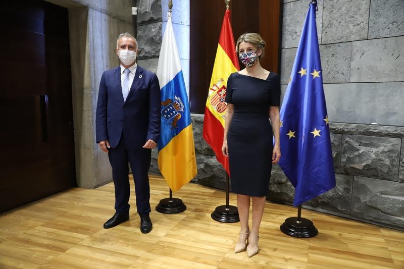 Yolanda Díaz insiste en que habrá más prórrogas de los ERTE «si fuera necesario»