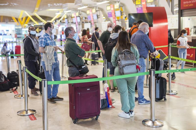 Los aeropuertos de Aena registraron 5,8 millones de pasajeros en mayo