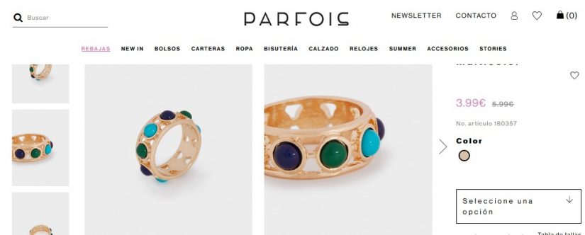 Anillo Multicolor