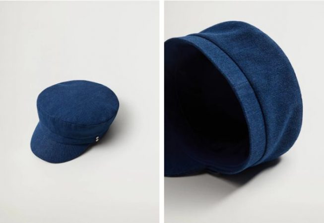 Gorra marinera denim 