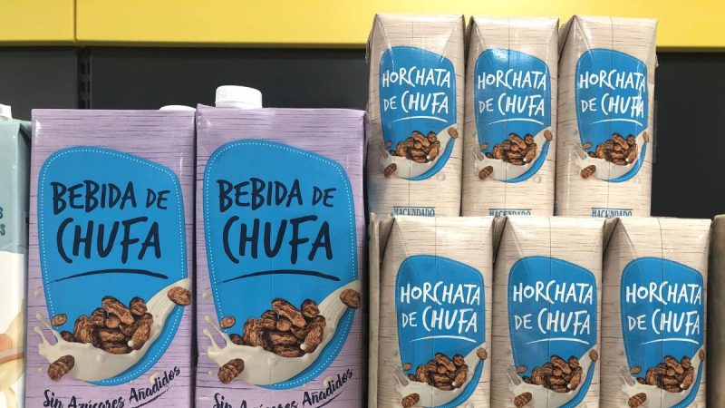 Horchata en Mercadona