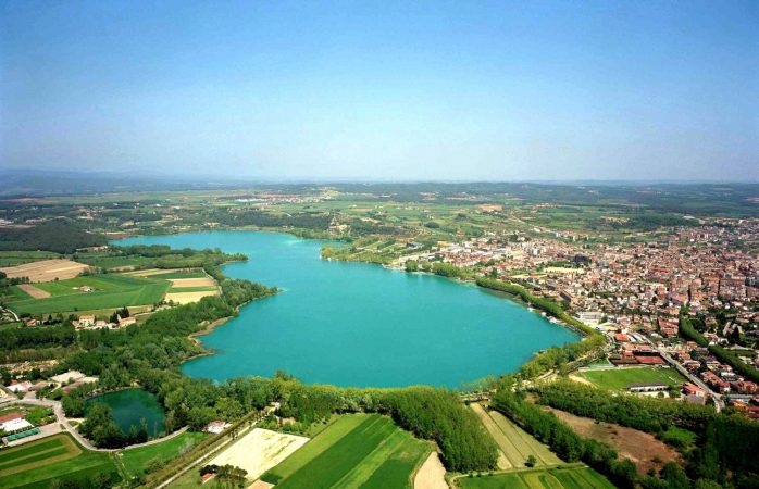 Lago de Banyoles (Girona) verano
