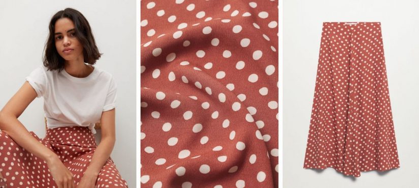 Faldas de Mango con estampados para fardar de glamour este verano 1 Merca2.es Mango