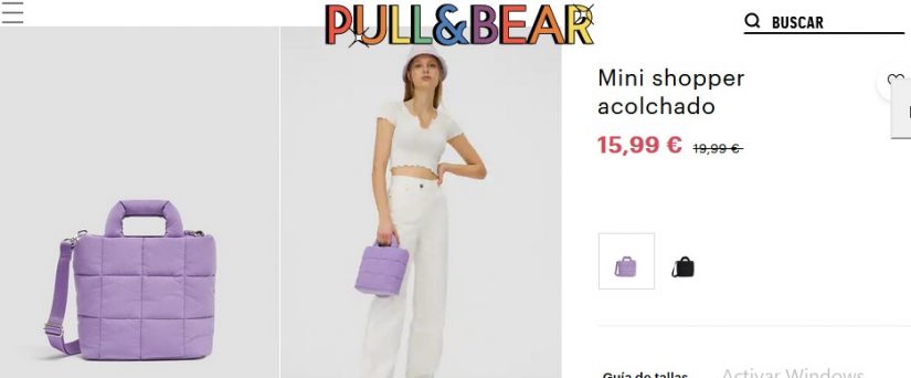 Pull&Bear rebaja estos ocho bolsos que serán tendencia este verano 7 Merca2.es Mini shopper acolchado