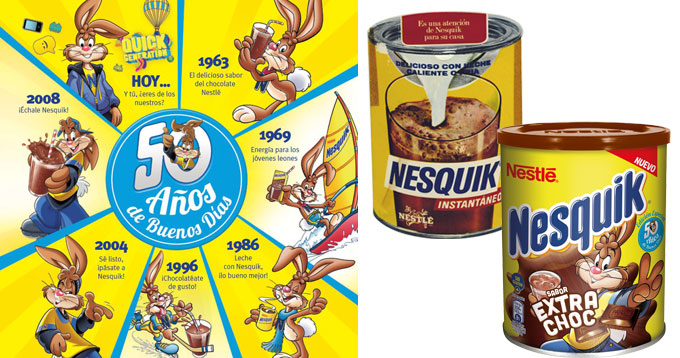 NESTLE NESQUIK 50 ANIVERSARIO Merca2.es