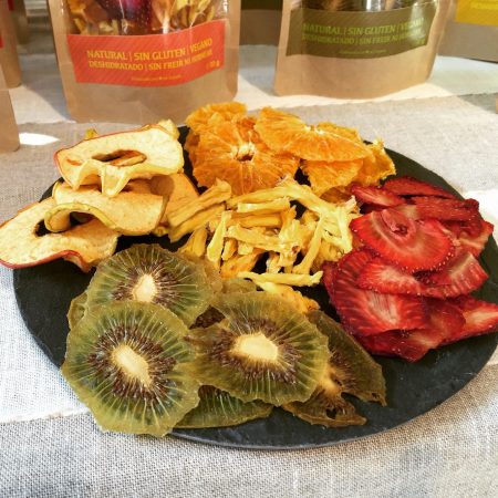 Snacks de fruta deshidratada Mercadona