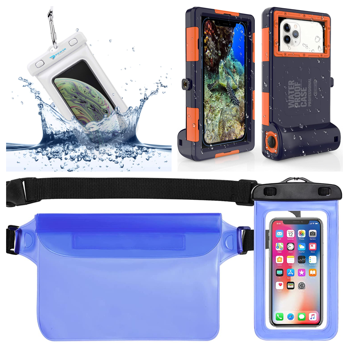 Amazon: fundas de móvil y bolsas impermeables para bañarse en la piscina y playa sin preocupaciones