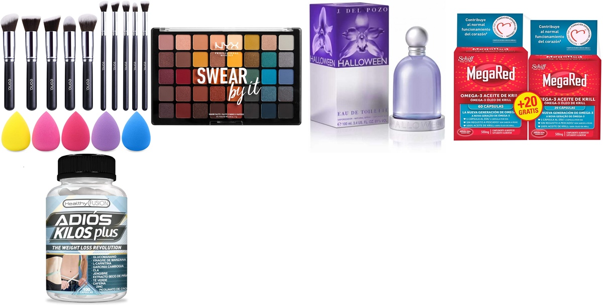 Mejores chollazos de hoy en Amazon: maquillaje, perfumería y parafarmacia