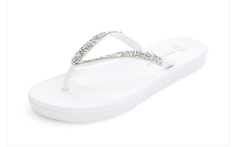 chanclas blancas