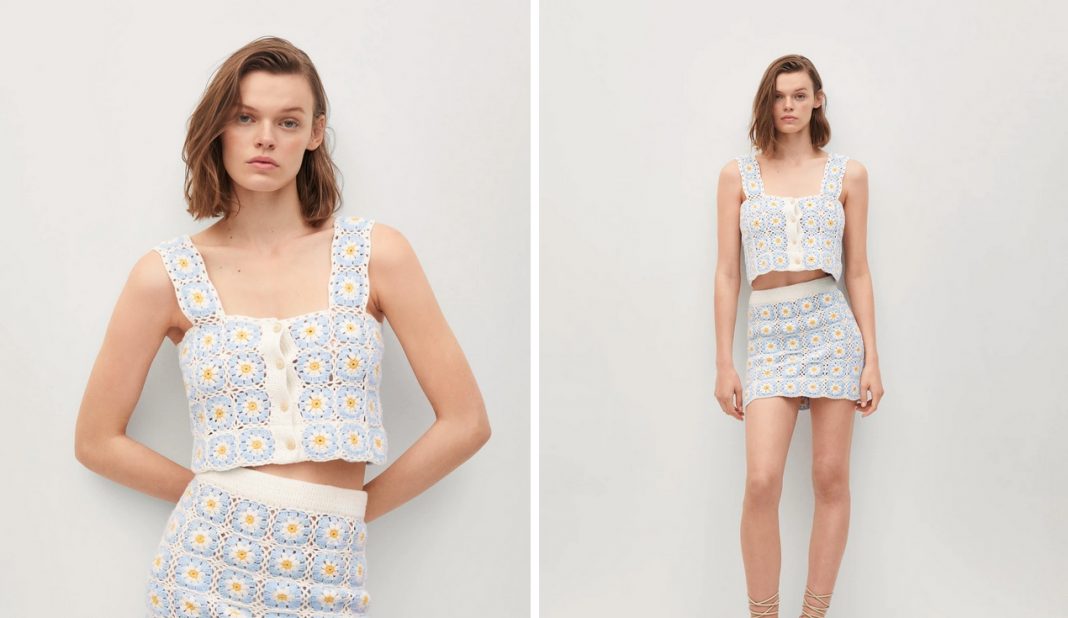 minifalda floral
