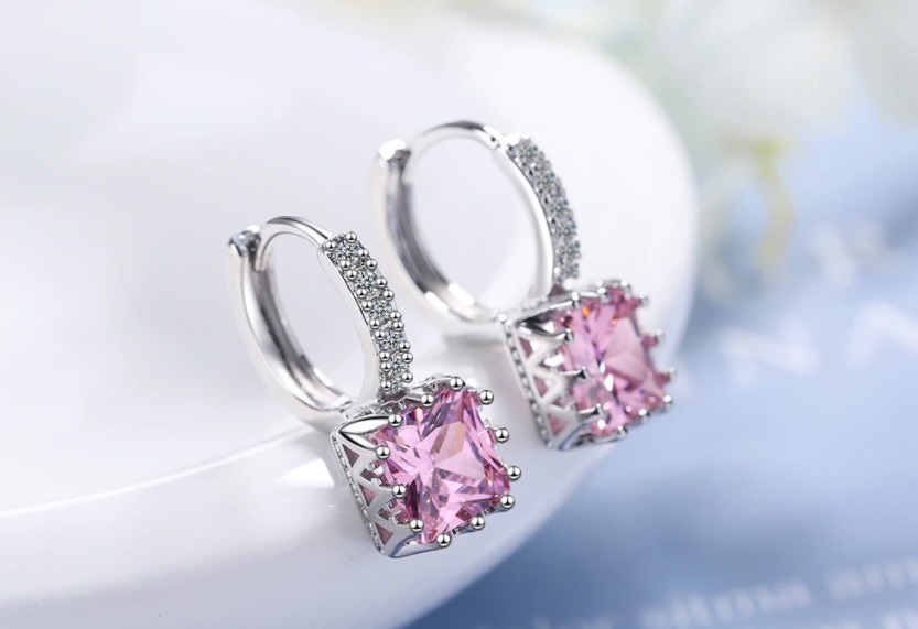 pendientes de cristal