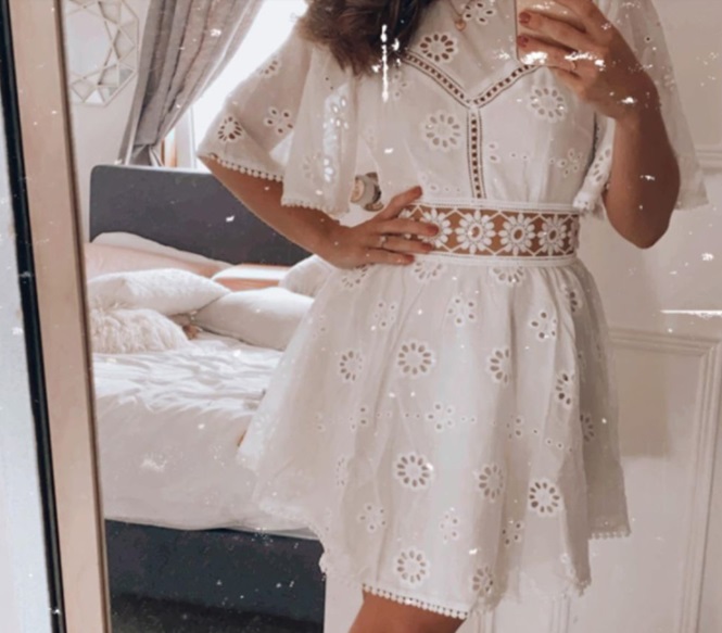 vestido blanco