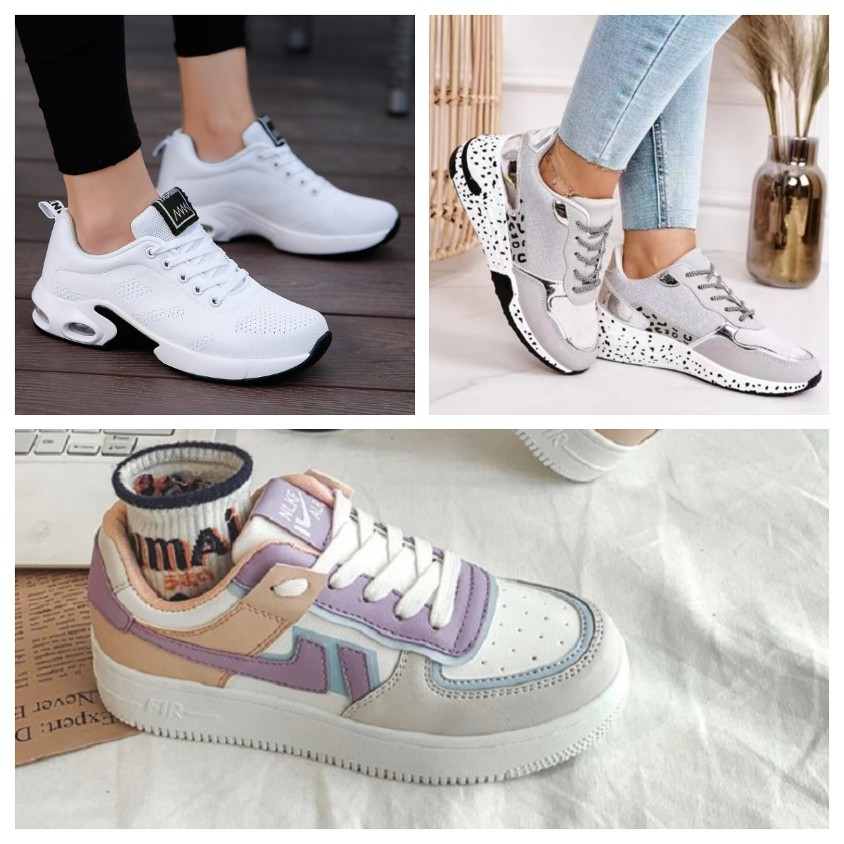 Zapatillas geniales por menos de 15 euros en AliExpress para ir siempre a la última
