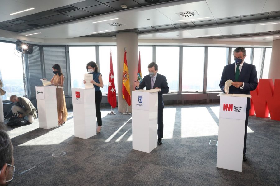 Madrid Nuevo Norte avanza en su desbloqueo tras la firma del Convenio Marco