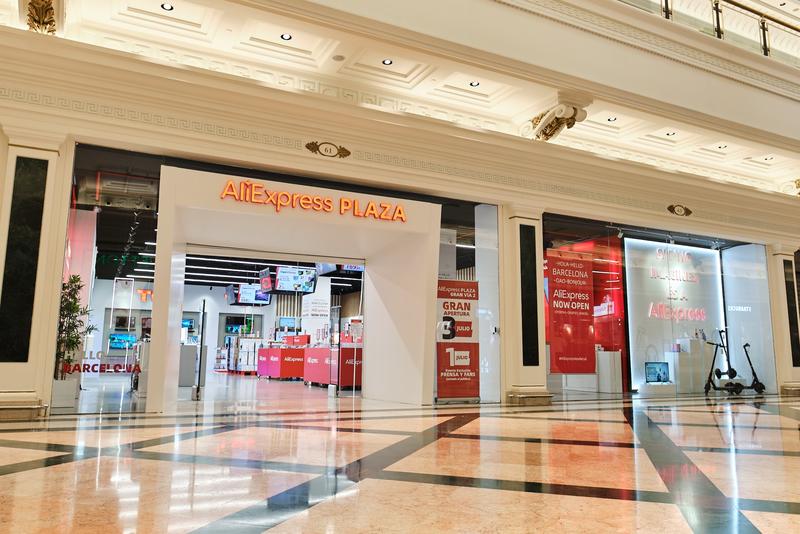 ‘AliExpress Plaza’ abre una nueva tienda física en Barcelona