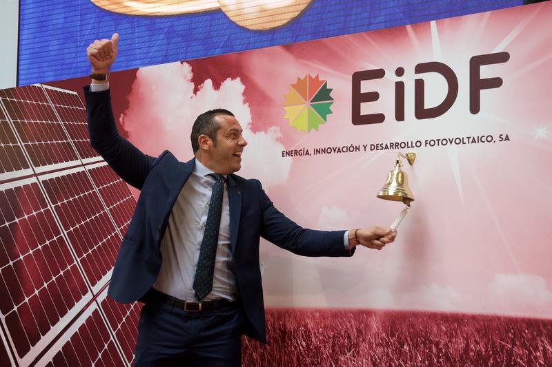 EiDF debuta en BME Growth con un alza del 30% y un valor de 74,7 M€