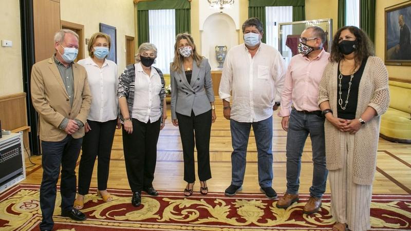 Yolanda Díaz promete «una auténtica revolución» en el mercado de trabajo