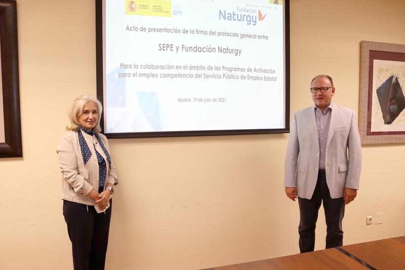 Fundación Naturgy colaborará con el SEPE para actualizar la formación en materia energética