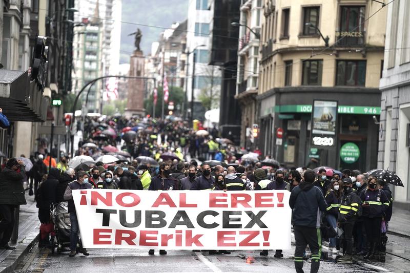 Tubacex readmitirá a los despedidos, que se reincorporarán a partir del 26 de julio