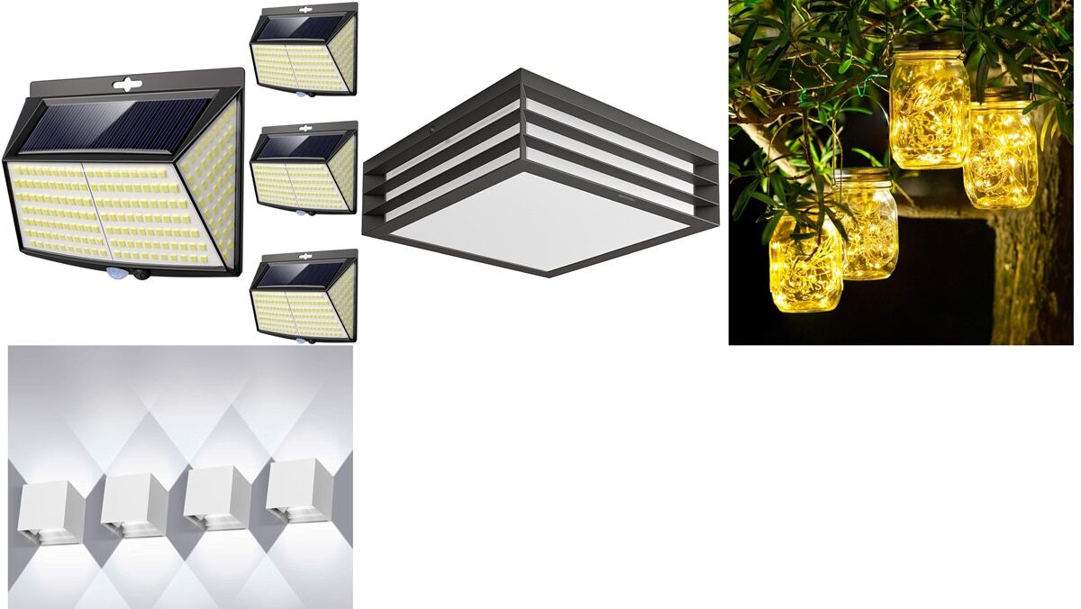 Amazon: Iluminación exterior LED muy económica para adornar tu terraza