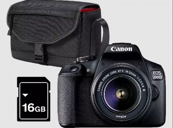 Cámara réflex - Canon EOS 2000D Mediamarkt