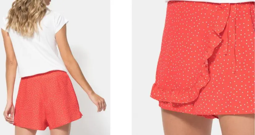 Short que outlet parece falda
