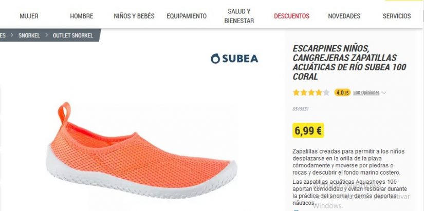 Escarpines Niños- Decathlon