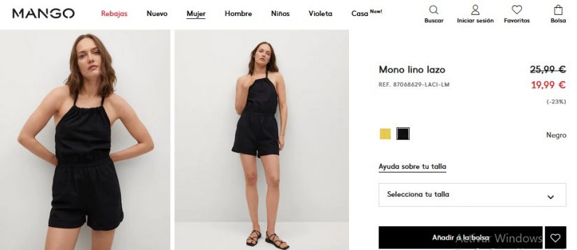 Mono lino lazo