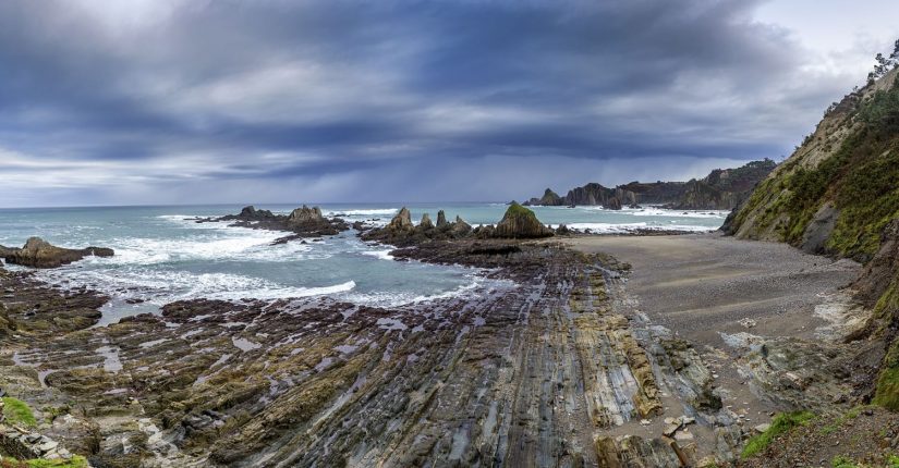 Playa de Gueirua Asturias