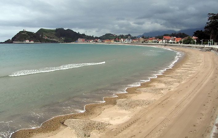 Playa de Santa Marina asturias