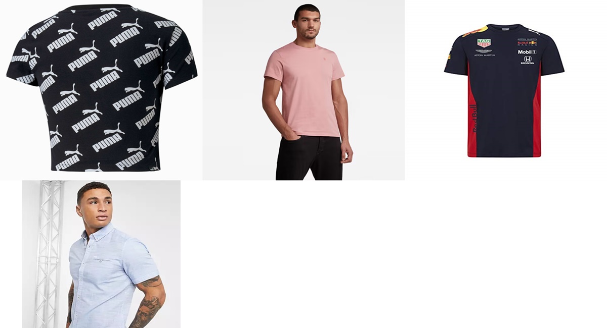 G STAR, Puma y Tom Tailor: camisetas chulísimas de oferta esta semana en Amazon