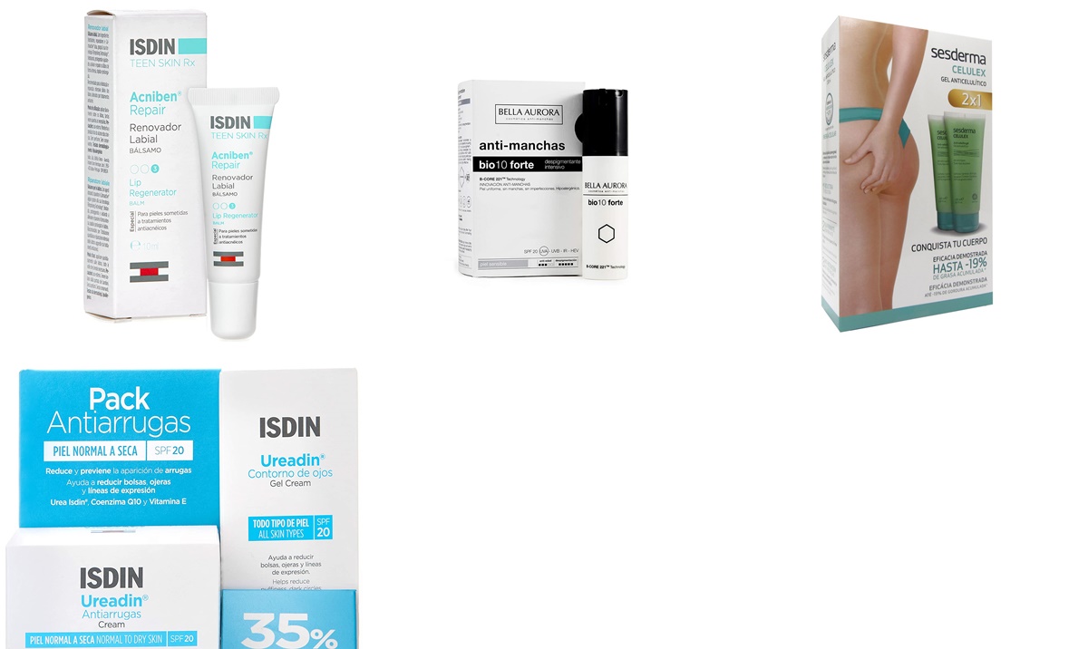 ISDIN, Bella Aurora y SESDERMA: 10 productos de parafarmacia y cosmética a precios de escándalo en la web de Amazon