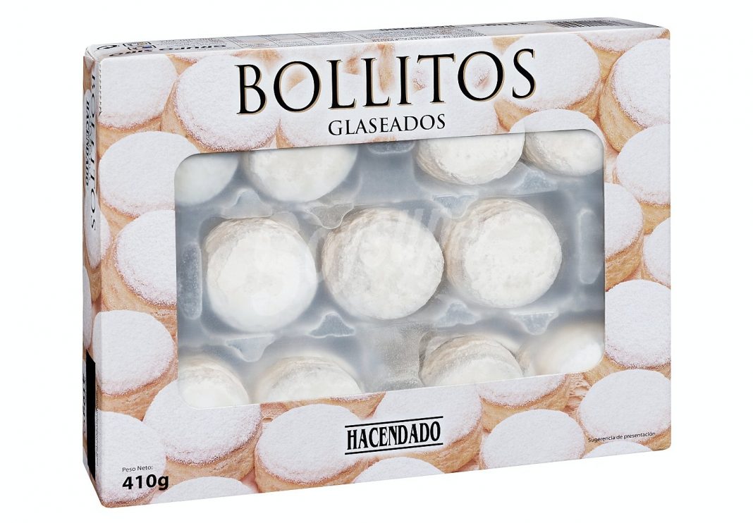 Bollitos glaseados, nevaditos Mercadona