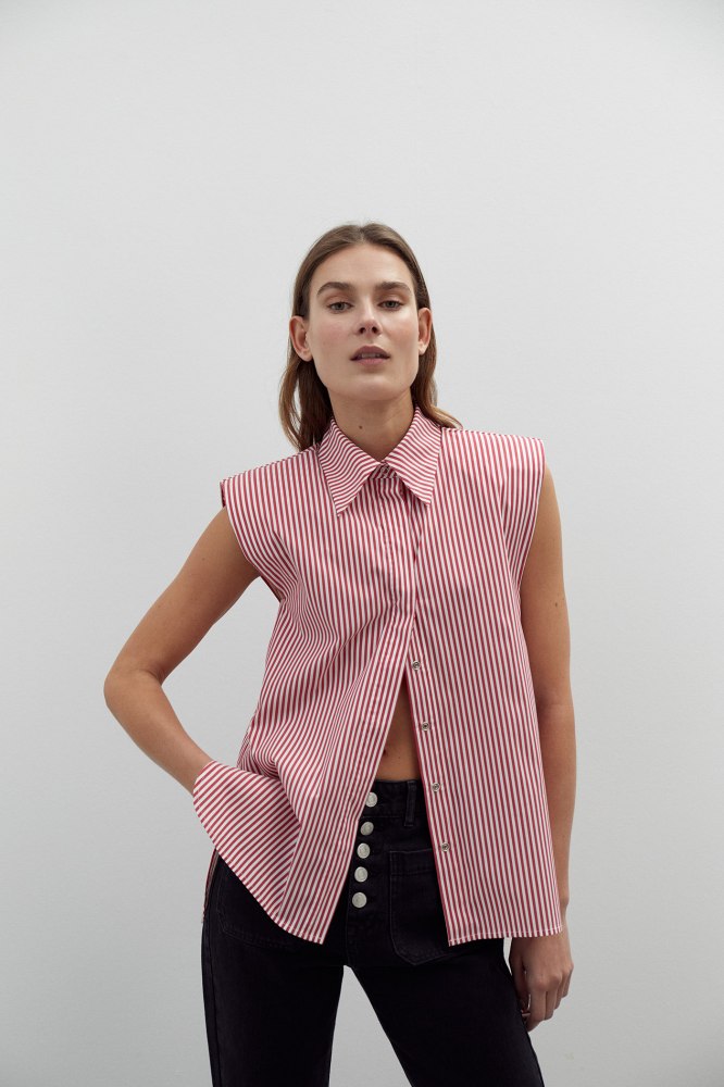 camisa sin mangas