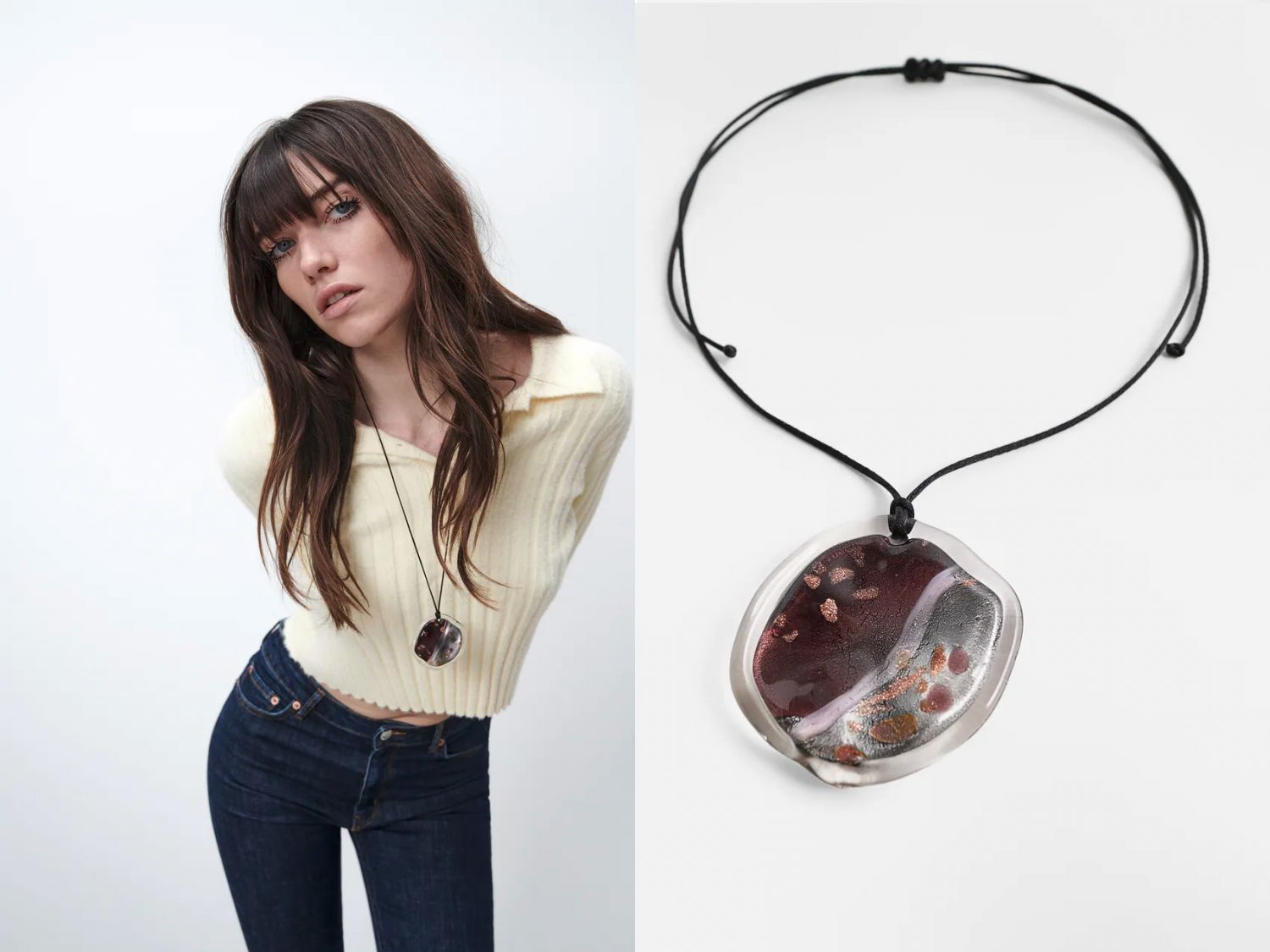 collar cosmic de Zara
