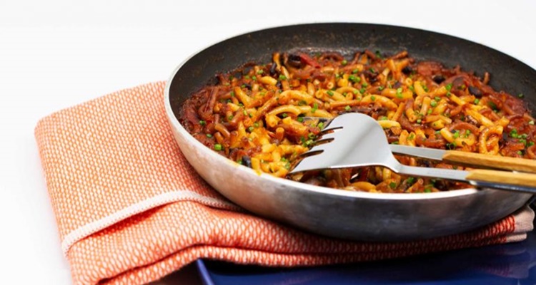 Fideuá, fideos receta, pasta